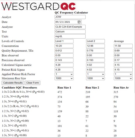 2021 9 27 QC Frequency Example 1